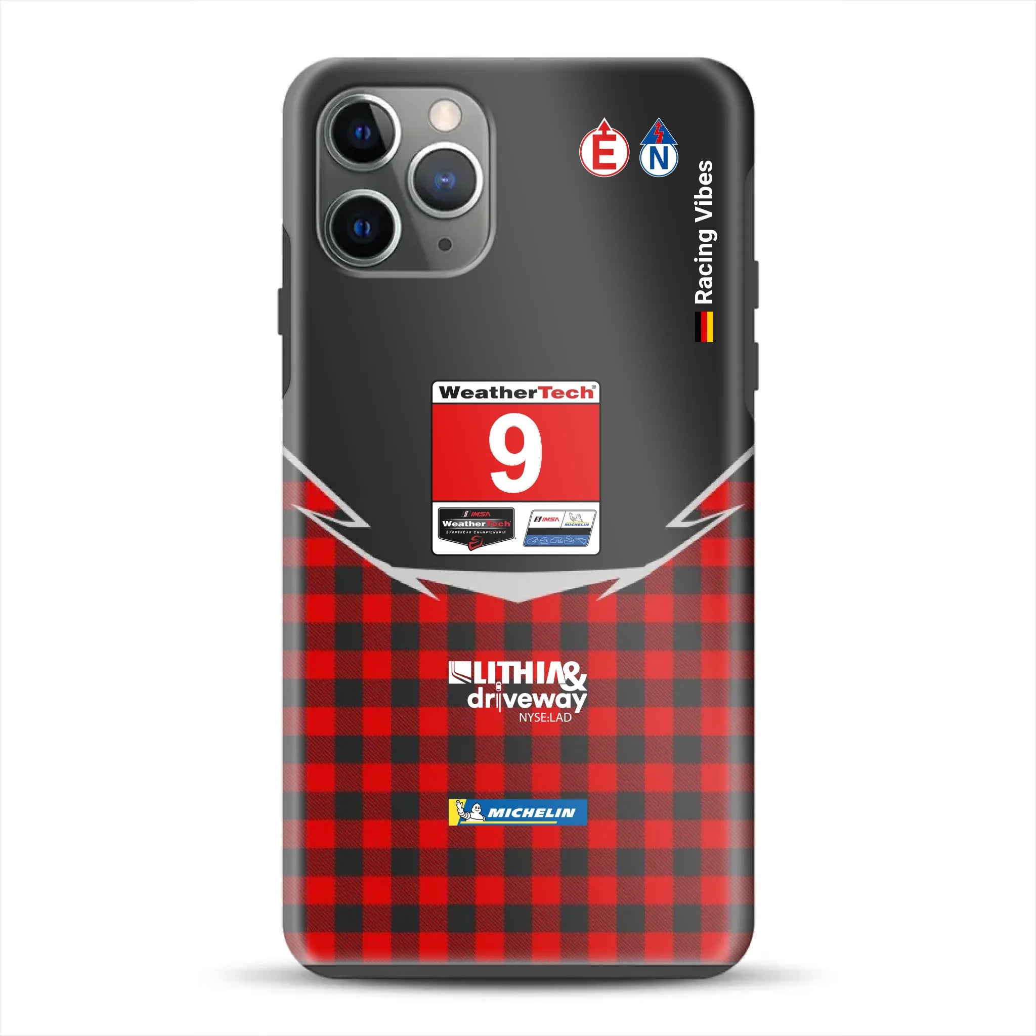 Pfaff Lamborghini Temerario GT3 IMSA 2026 Livery - Personnalisé Premium Case pour iPhone