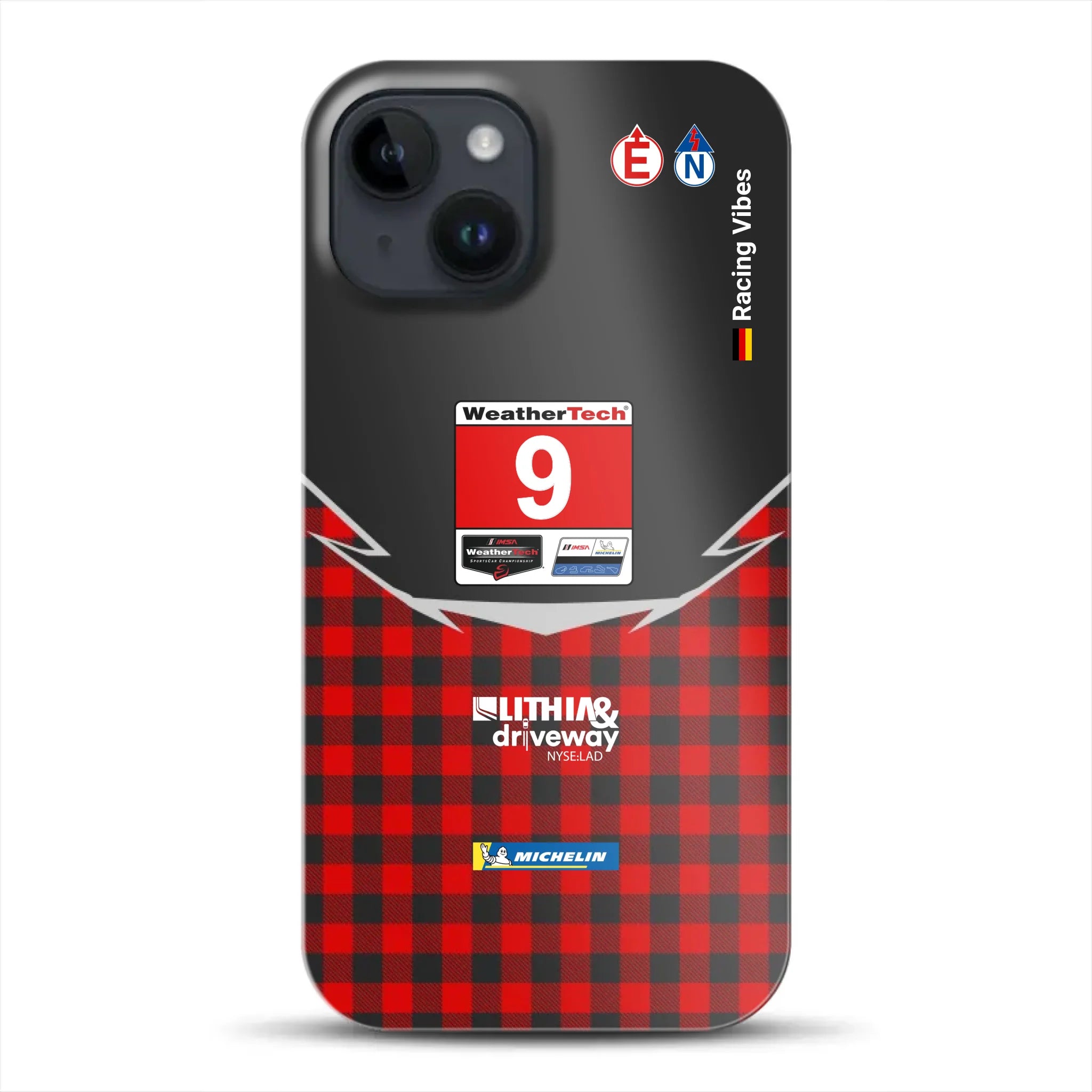 Pfaff Lamborghini Temerario GT3 IMSA 2026 Livery - Personnalisé Premium Case pour iPhone