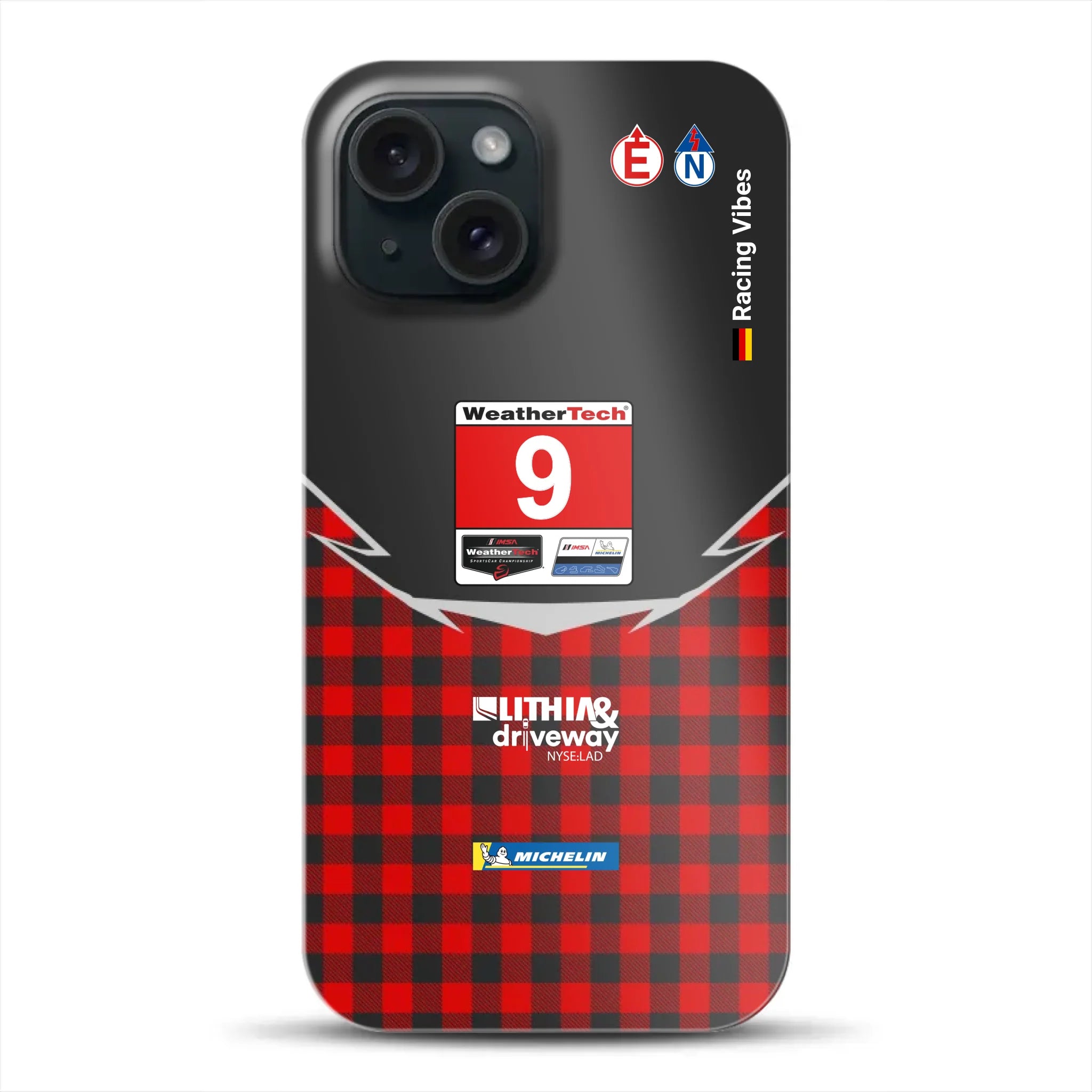 Pfaff Lamborghini Temerario GT3 IMSA 2026 Livery - Personnalisé Premium Case pour iPhone