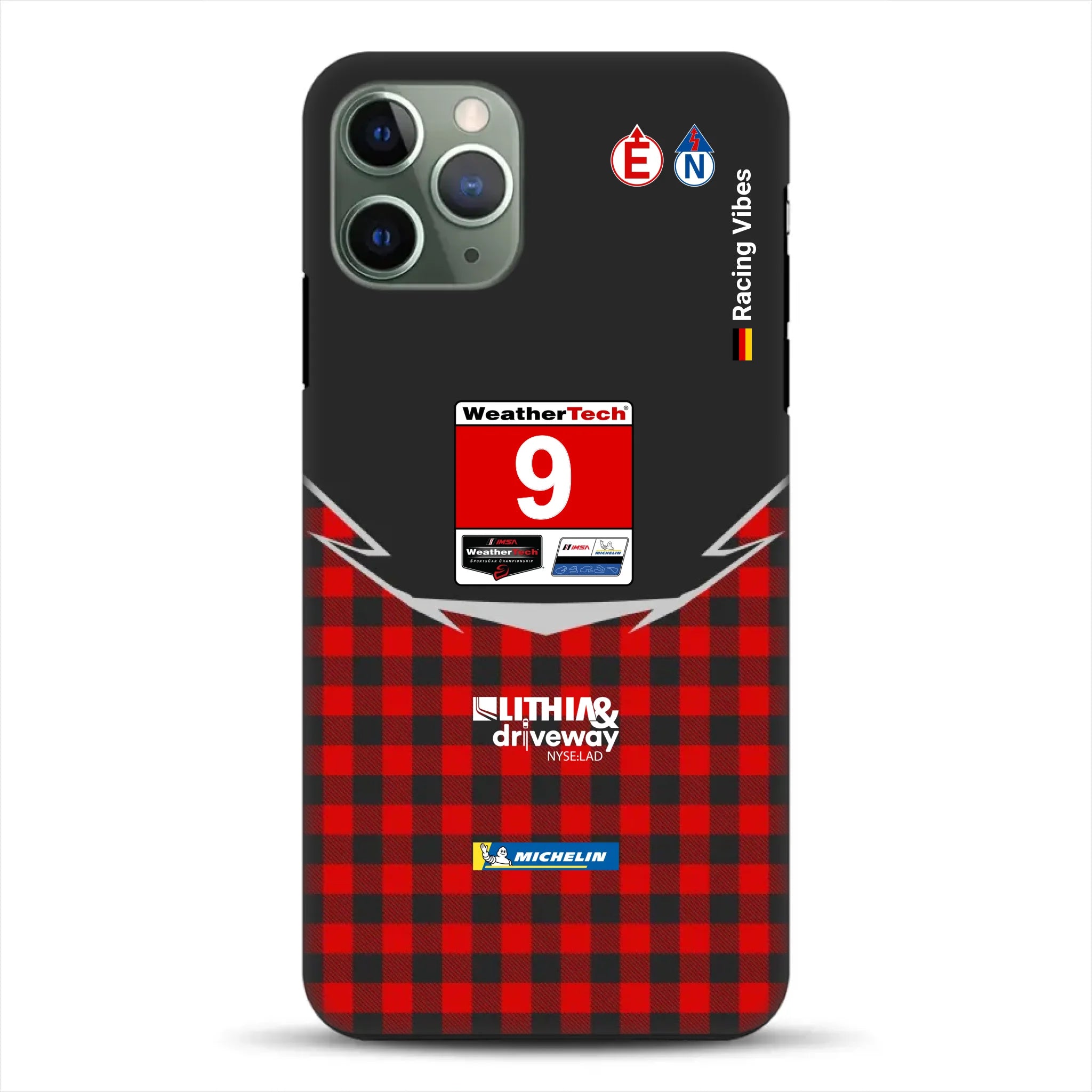 Pfaff Lamborghini Temerario GT3 IMSA 2026 Livery - Personnalisé Premium Case pour iPhone