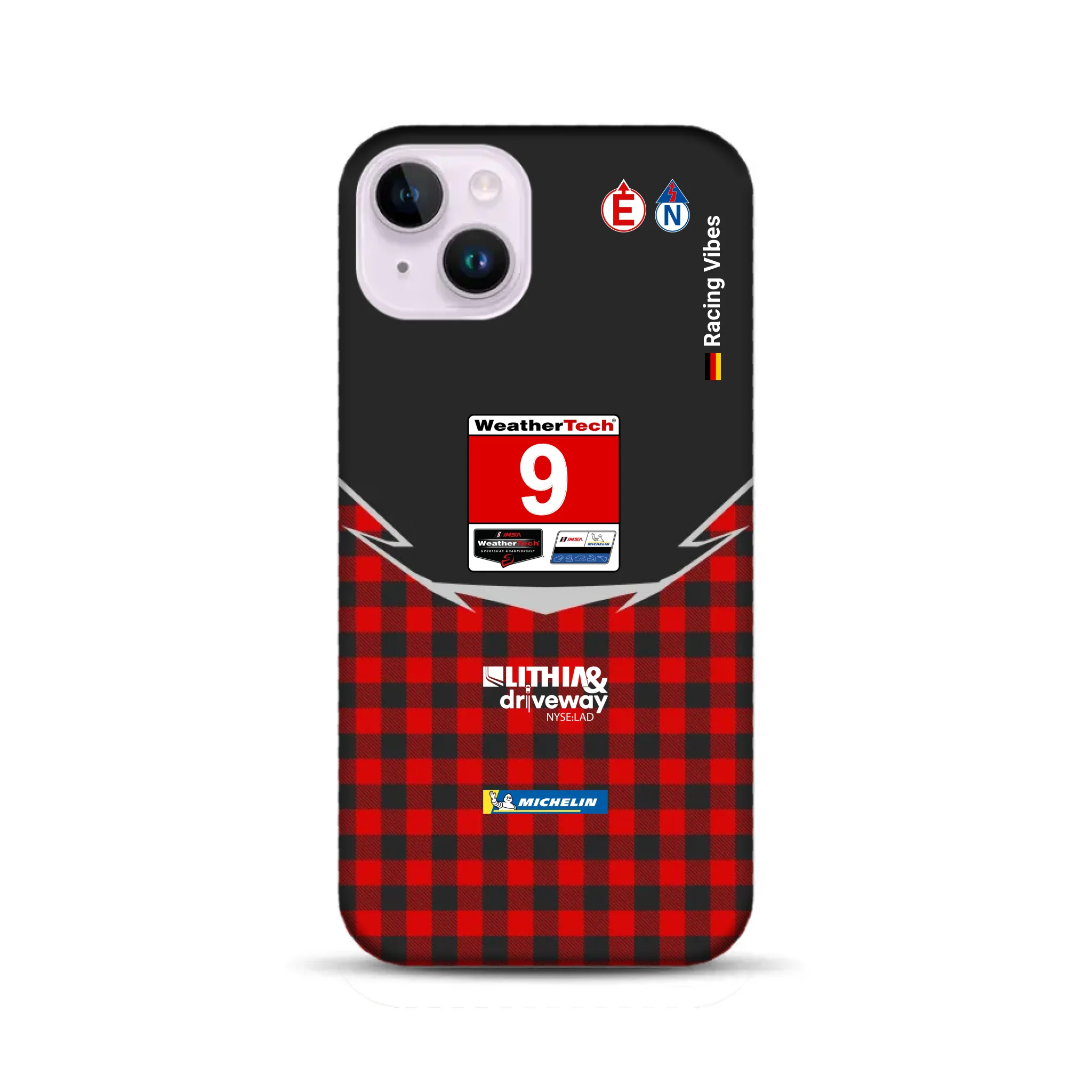 Pfaff Lamborghini Temerario GT3 IMSA 2026 Livery - Personnalisé Premium Case pour iPhone
