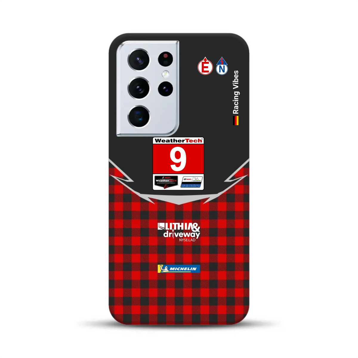 Pfaff Lamborghini Temerario GT3 IMSA 2026 Livery - Individuelle Premium Hülle für Samsung