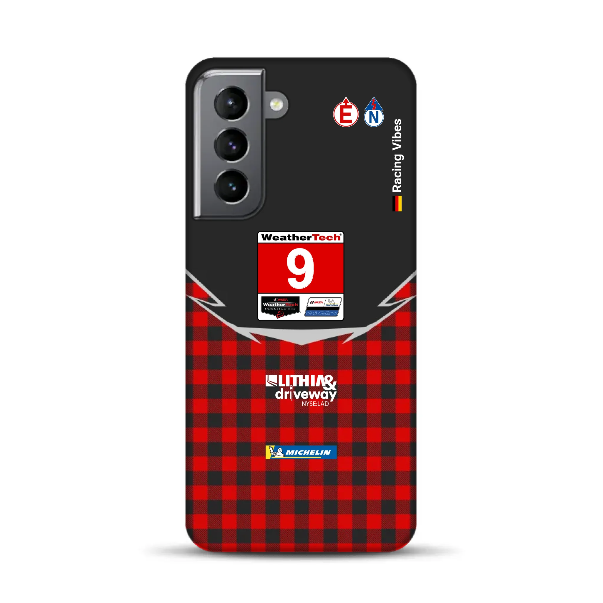 Pfaff Lamborghini Temerario GT3 IMSA 2026 Livery - Personnalisé Premium Case pour Samsung