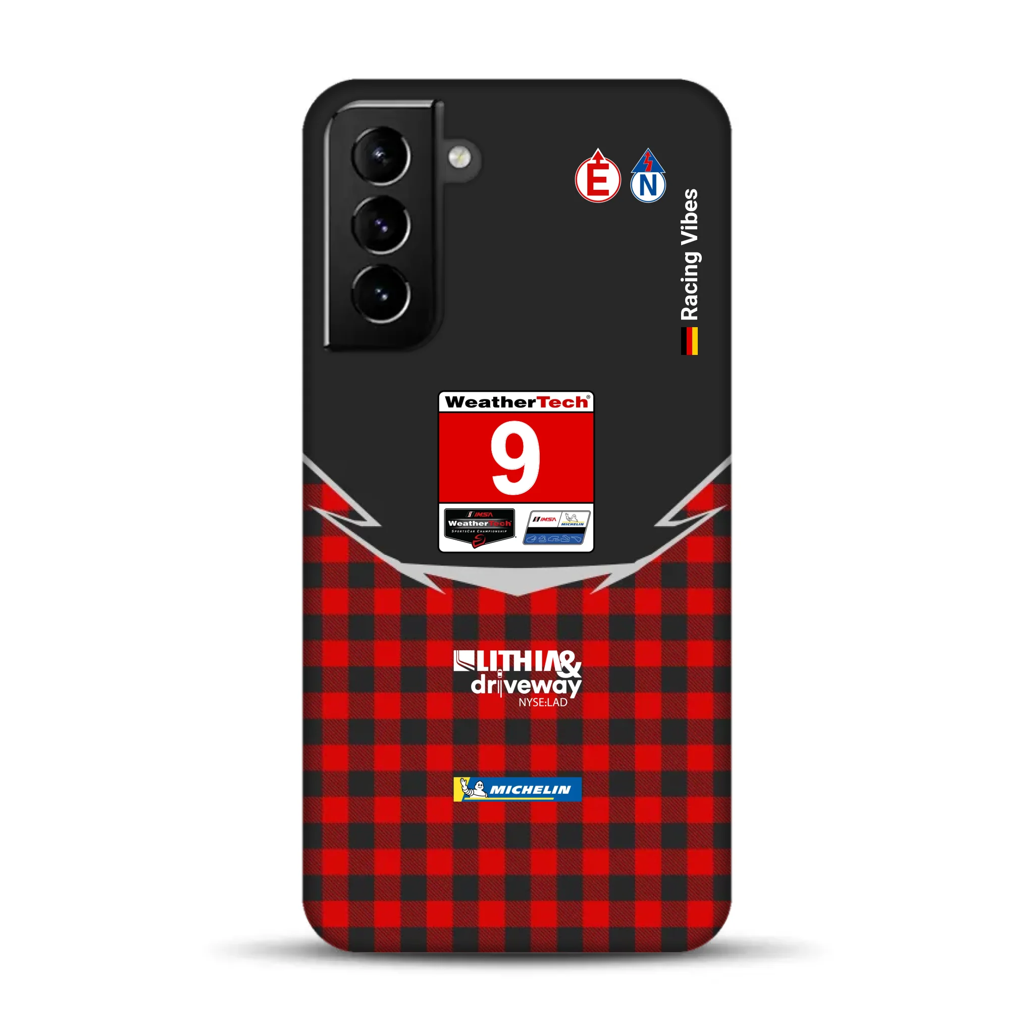 Pfaff Lamborghini Temerario GT3 IMSA 2026 Livery - Personnalisé Premium Case pour Samsung