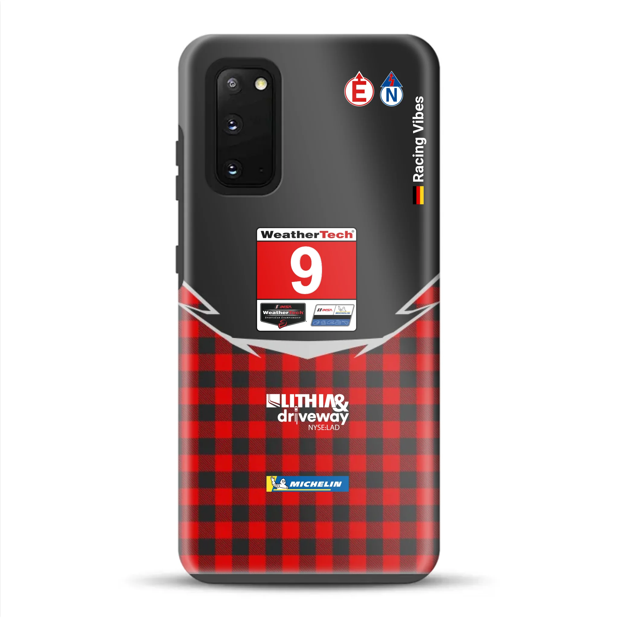 Pfaff Lamborghini Temerario GT3 IMSA 2026 Livery - Personnalisé Premium Case pour Samsung