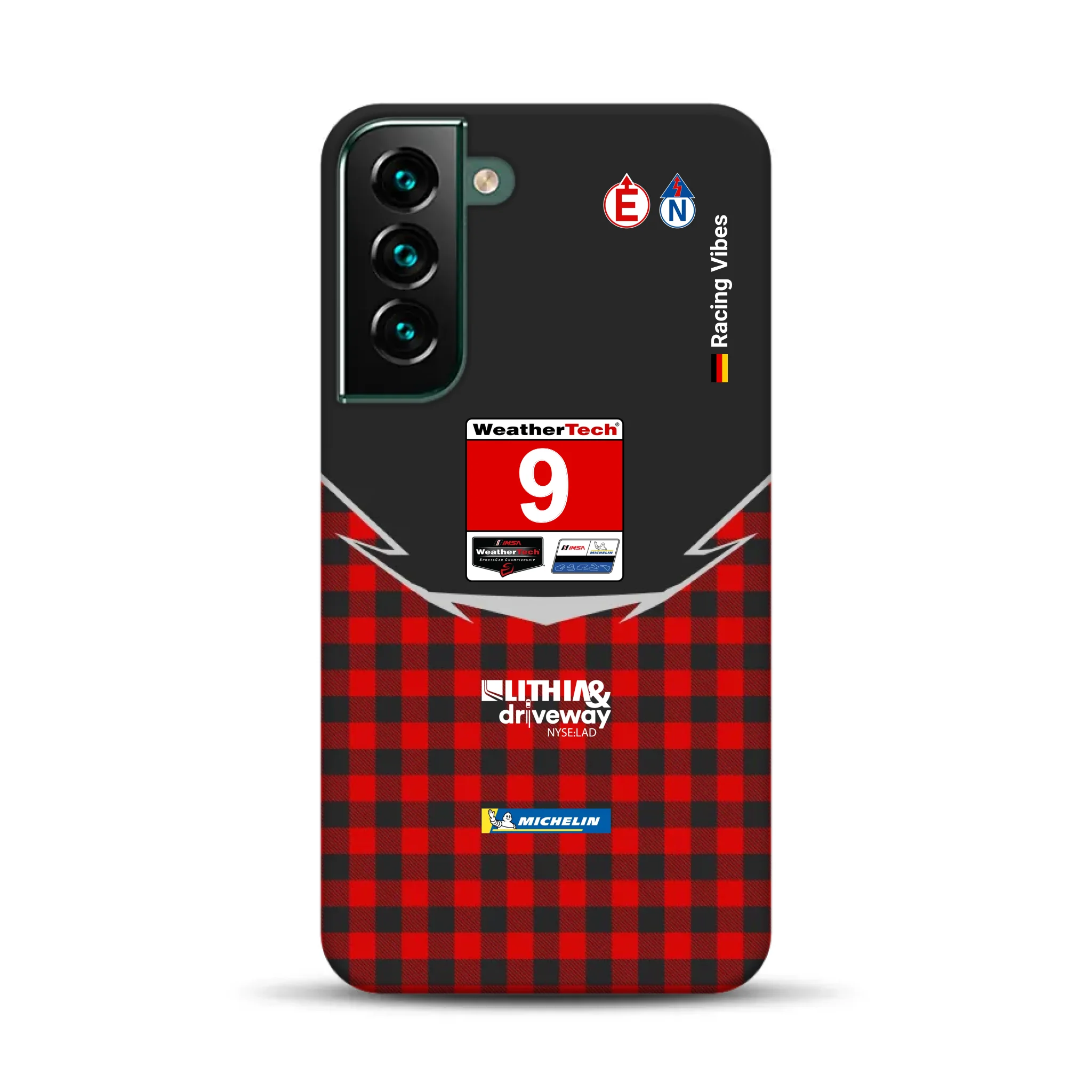 Pfaff Lamborghini Temerario GT3 IMSA 2026 Livery - Individuelle Premium Hülle für Samsung