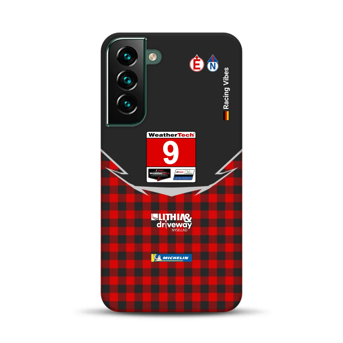 Pfaff Lamborghini Temerario GT3 IMSA 2026 Livery - Individuelle Premium Hülle für Samsung