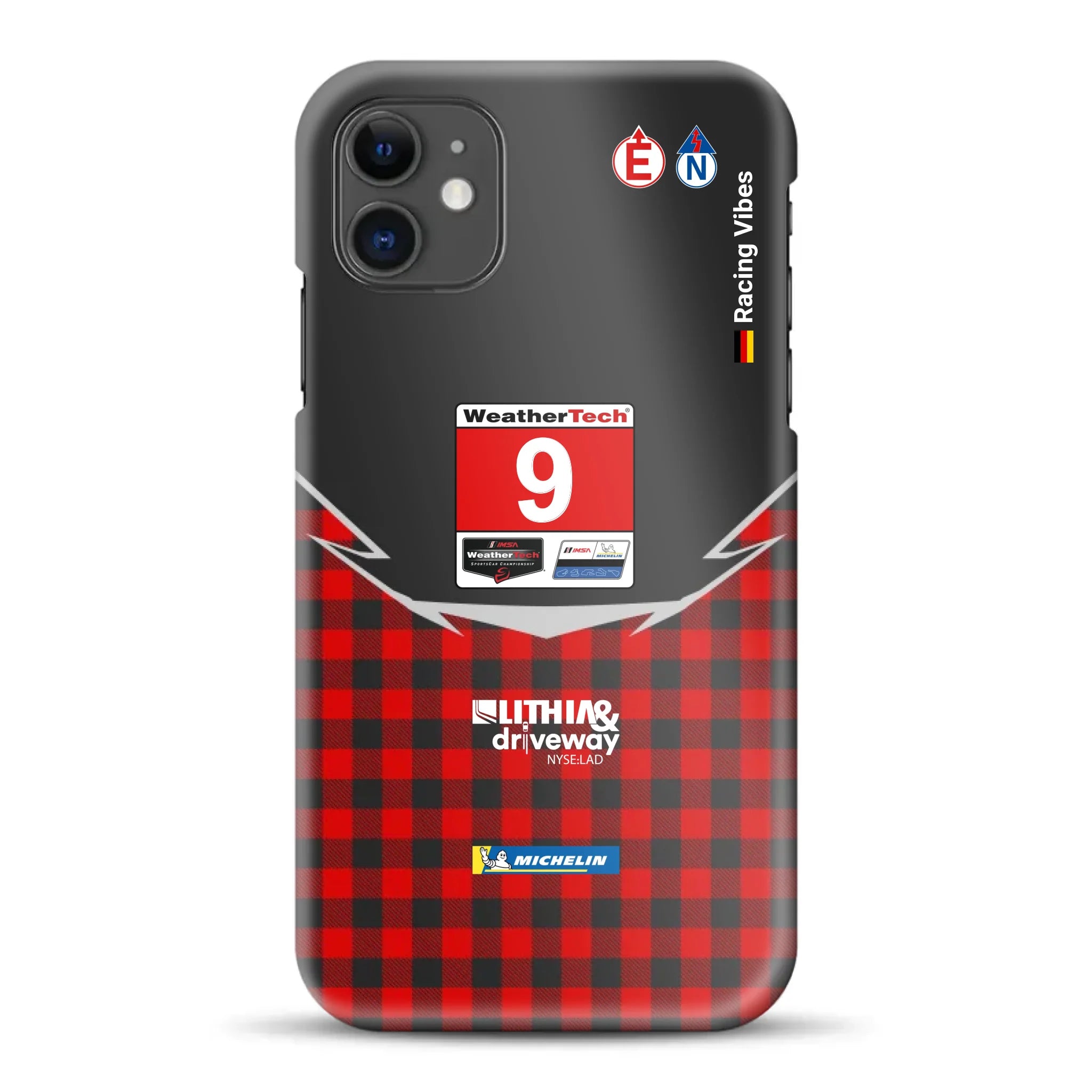 Pfaff Lamborghini Temerario GT3 IMSA 2026 Livery - Individuelle Hardcase Hülle für iPhone