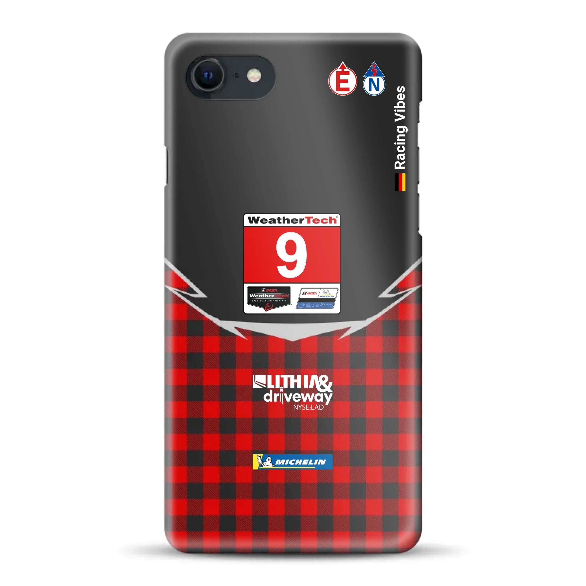 Pfaff Lamborghini Temerario GT3 IMSA 2026 Livery - Individuelle Hardcase Hülle für iPhone