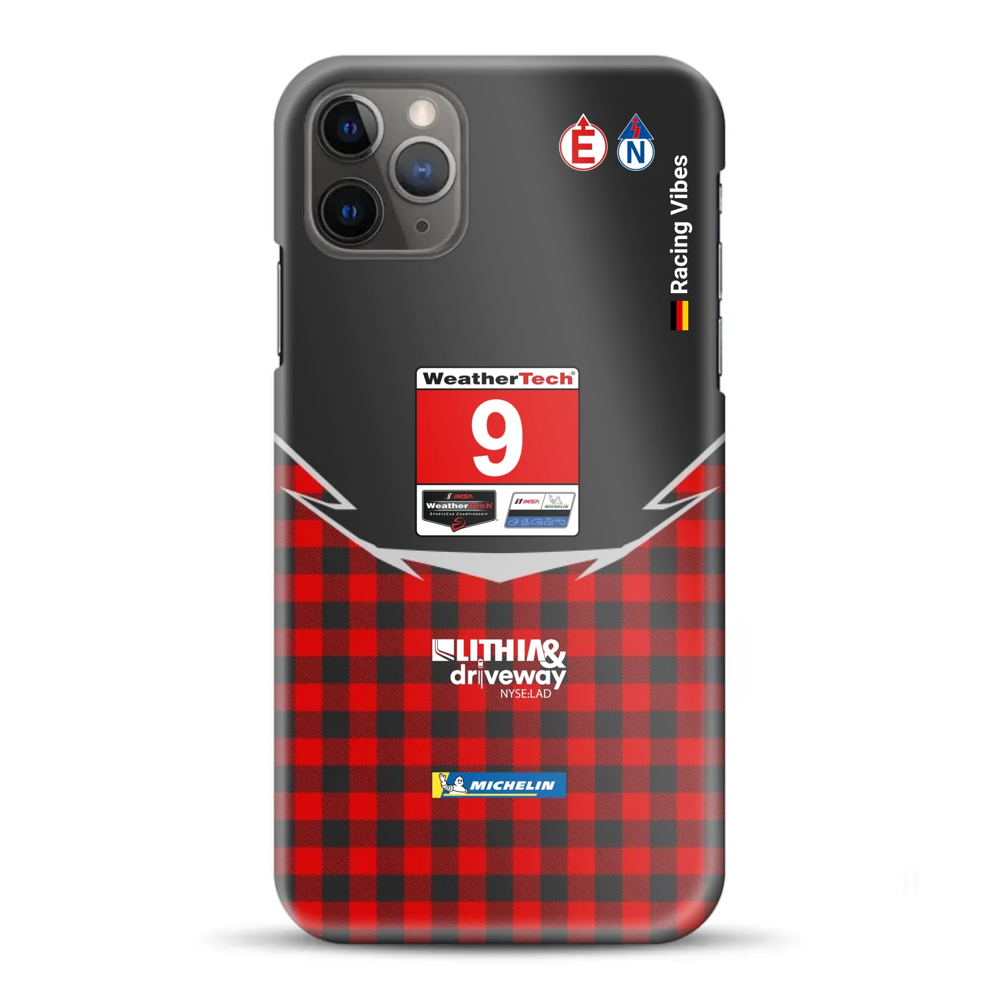 Pfaff Lamborghini Temerario GT3 IMSA 2026 Livery - Individuelle Hardcase Hülle für iPhone