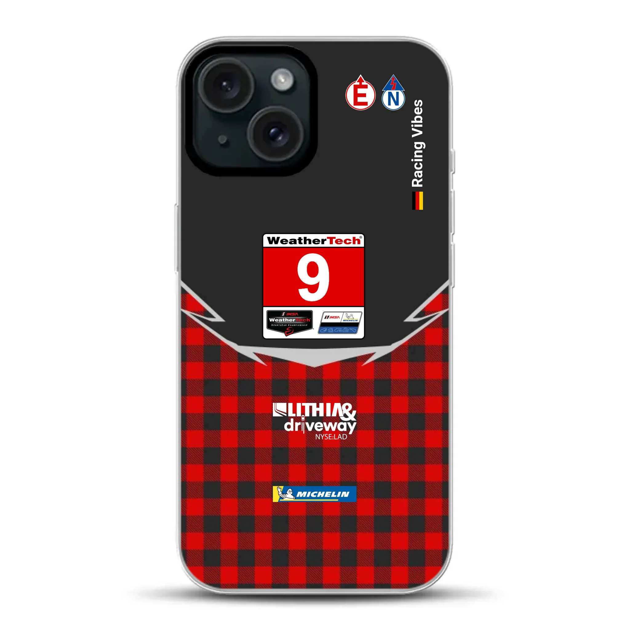 Pfaff Lamborghini Temerario GT3 IMSA 2026 Livery - Individuelle Hybrid Hülle mit MagSafe