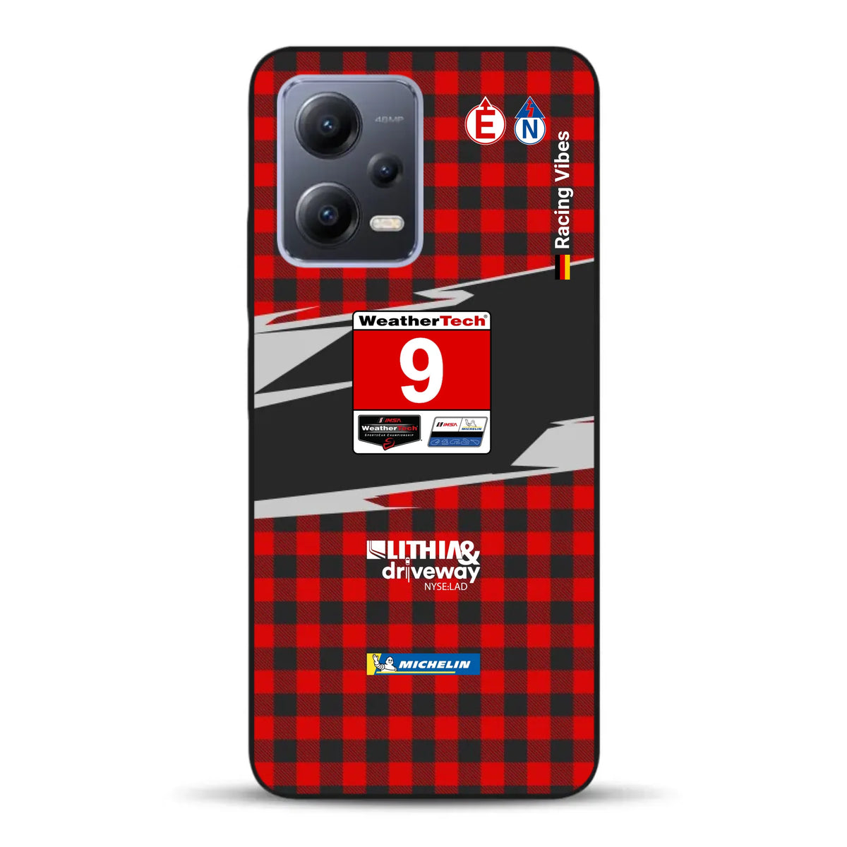 Pfaff Lamborghini Temerario GT3 IMSA 2026 Livery - Custodia per cellulare personalizzata per Xiaomi