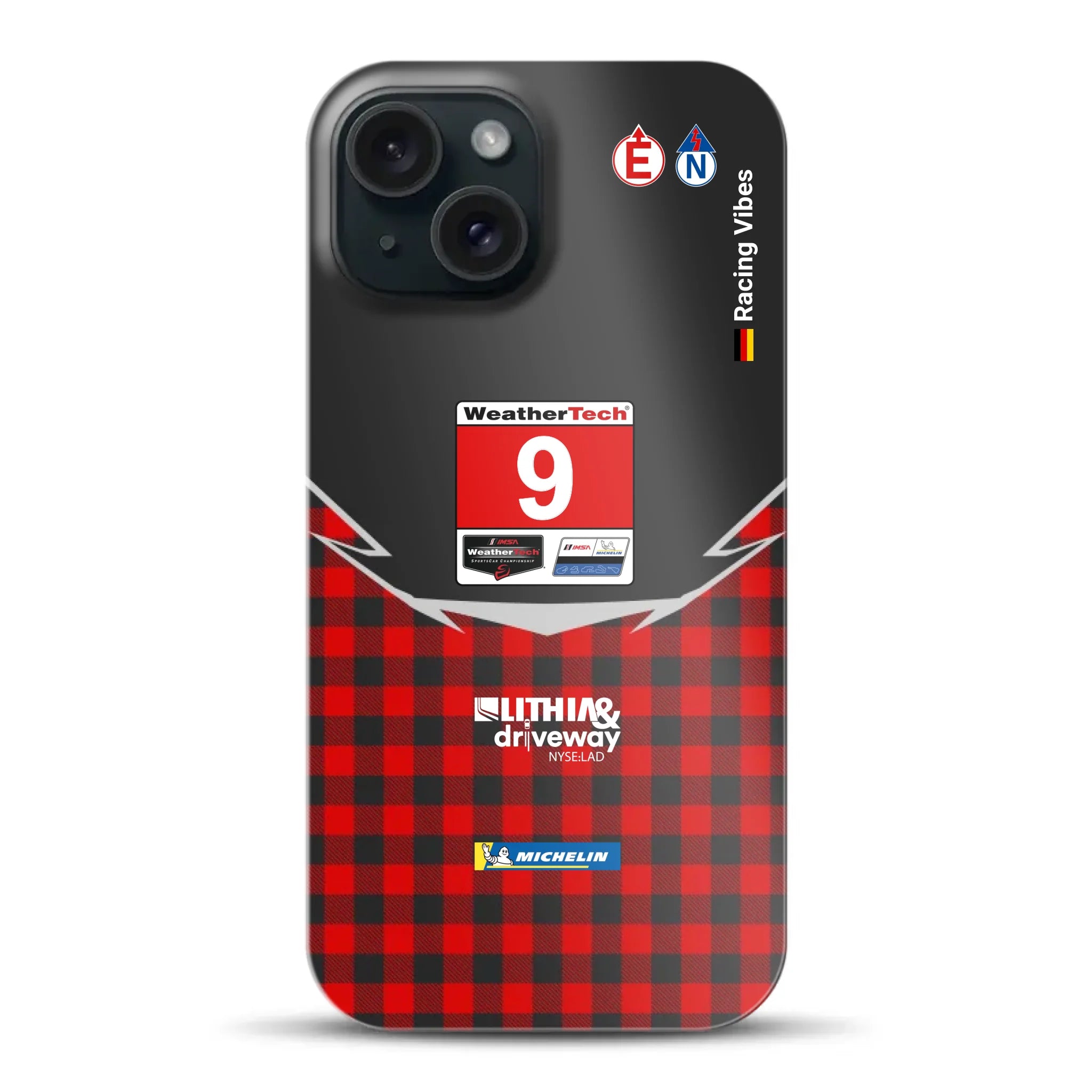 Pfaff Lamborghini Temerario GT3 IMSA 2026 Livery - Individuelle Hardcase Hülle für iPhone