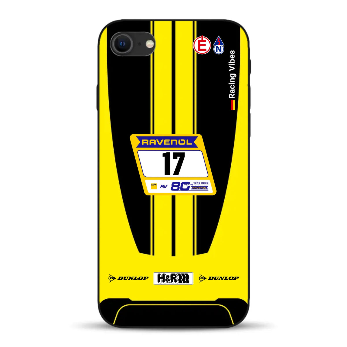 911 GT3 R #17 NLS & Nürburgring 24h 2026 Livery - Custodia per cellulare personalizzata per iPhone