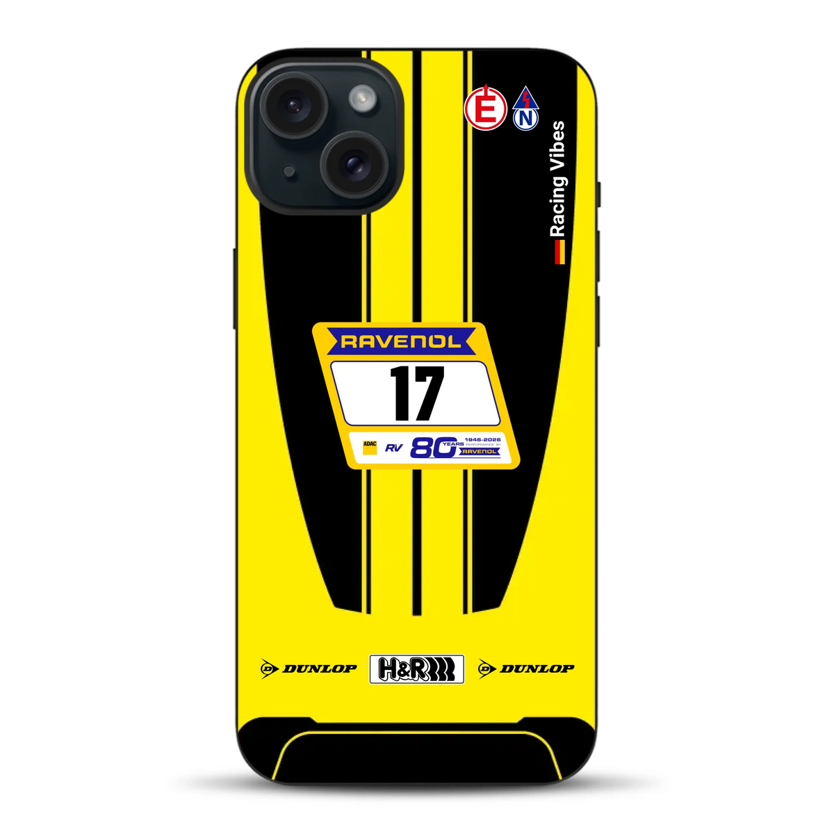 911 GT3 R #17 NLS & Nürburgring 24h 2026 Livery - Custodia per cellulare personalizzata per iPhone
