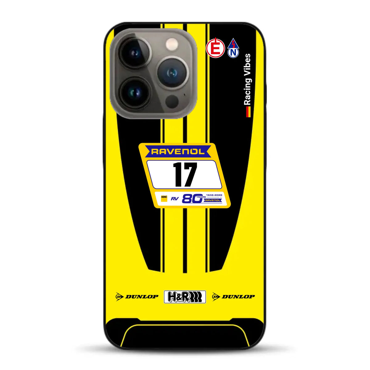 911 GT3 R #17 NLS & Nürburgring 24h 2026 Livery - Custodia per cellulare personalizzata per iPhone