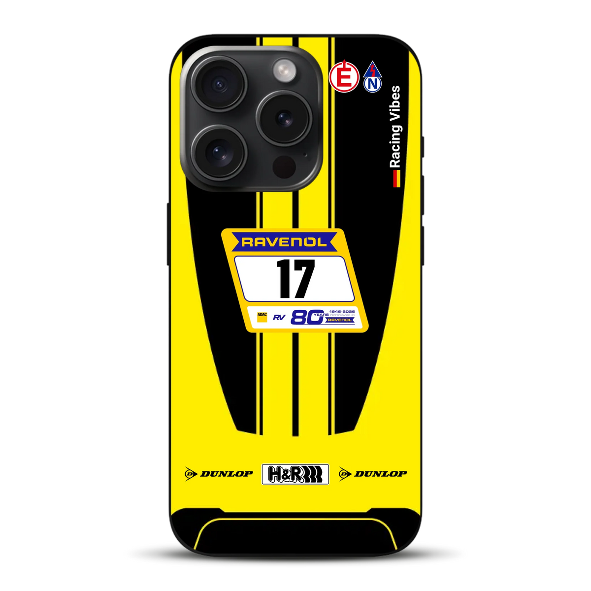 911 GT3 R #17 NLS & Nürburgring 24h 2026 Livery - Custodia per cellulare personalizzata per iPhone