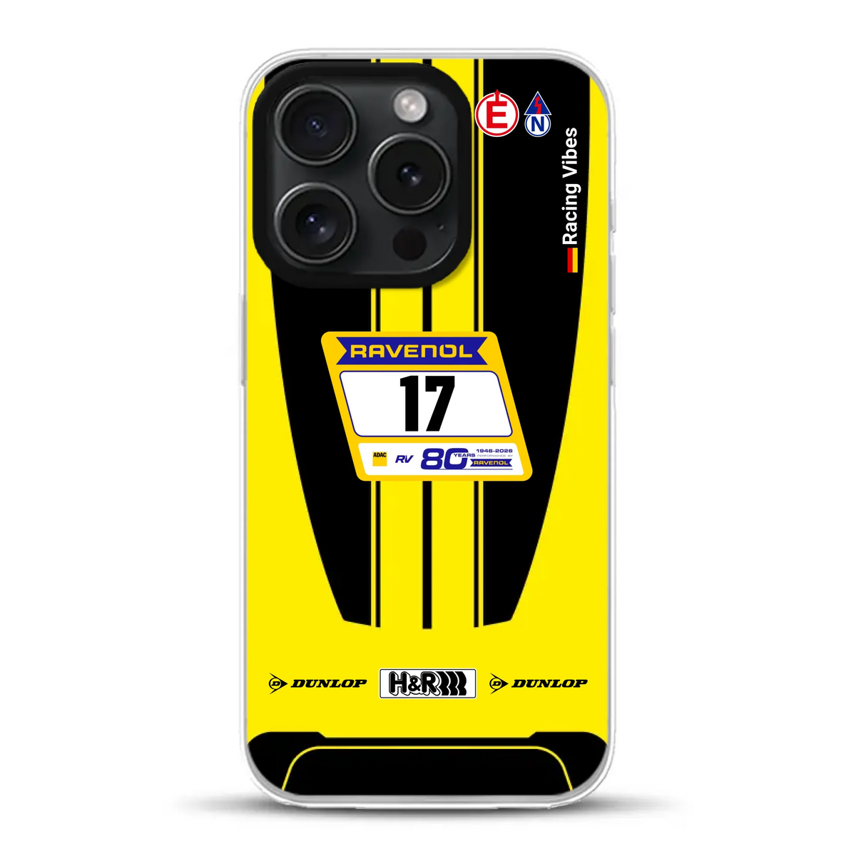 911 GT3 R #17 NLS & Nürburgring 24h 2026 Livery - Custodia per cellulare personalizzata per iPhone