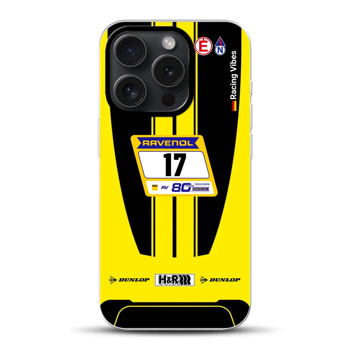 911 GT3 R #17 NLS & Nürburgring 24h 2026 Livery - Custodia per cellulare personalizzata per iPhone
