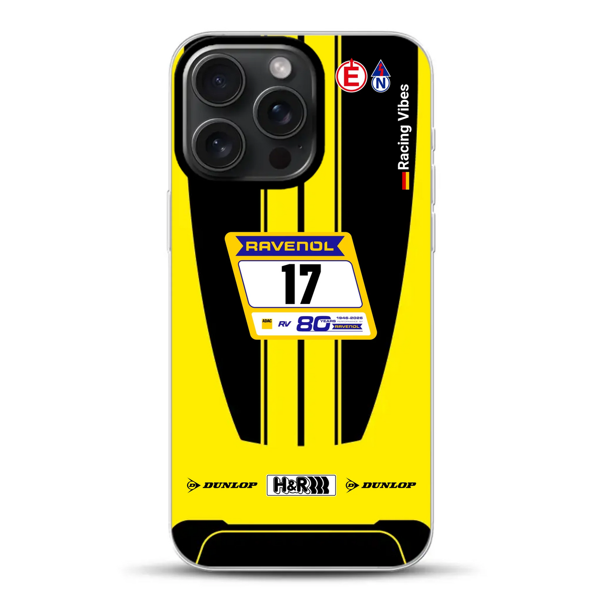 911 GT3 R #17 NLS & Nürburgring 24h 2026 Livery - Custodia per cellulare personalizzata per iPhone