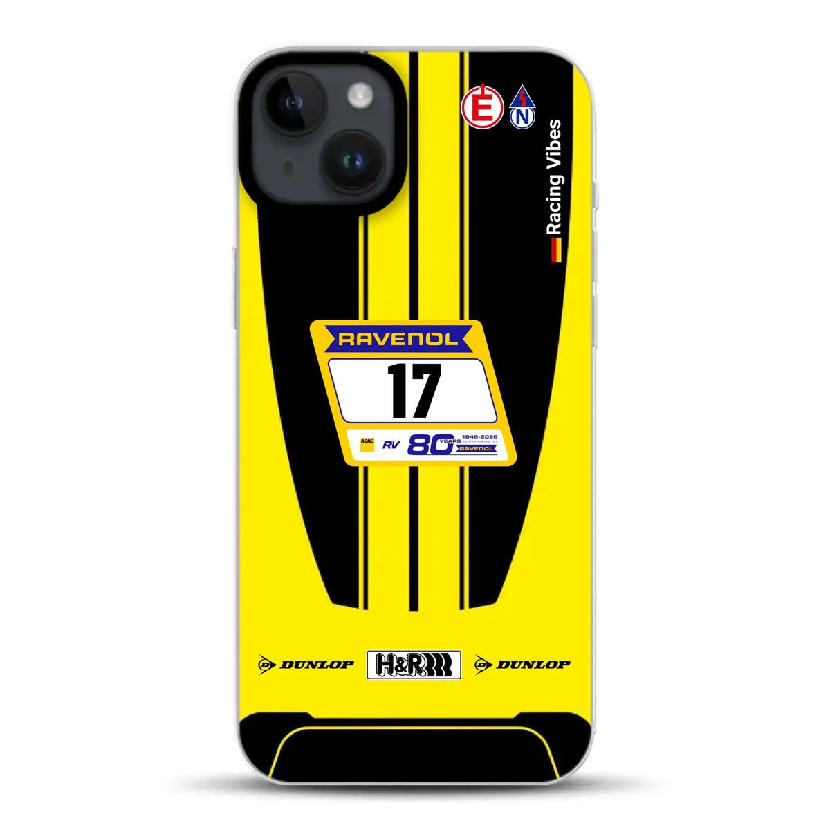 911 GT3 R #17 NLS & Nürburgring 24h 2026 Livery - Custodia per cellulare personalizzata per iPhone