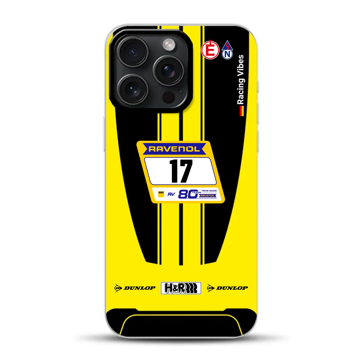 911 GT3 R #17 NLS & Nürburgring 24h 2026 Livery - Custodia per cellulare personalizzata per iPhone
