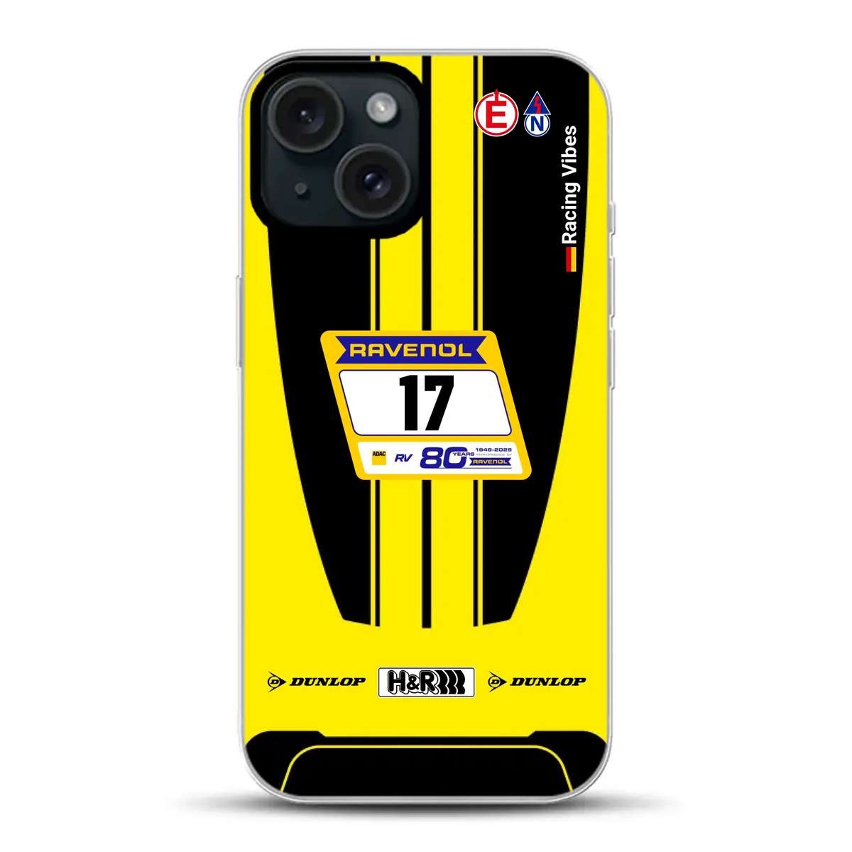 911 GT3 R #17 NLS & Nürburgring 24h 2026 Livery - Custodia per cellulare personalizzata per iPhone