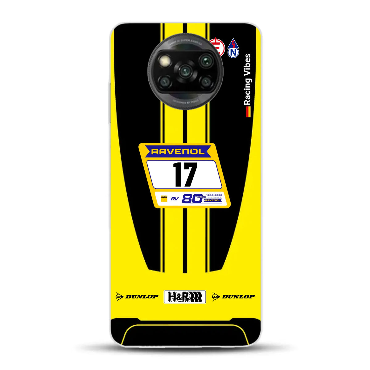 911 GT3 R #17 NLS & Nürburgring 24h 2026 Livery - Individuelle Handyhülle für Xiaomi
