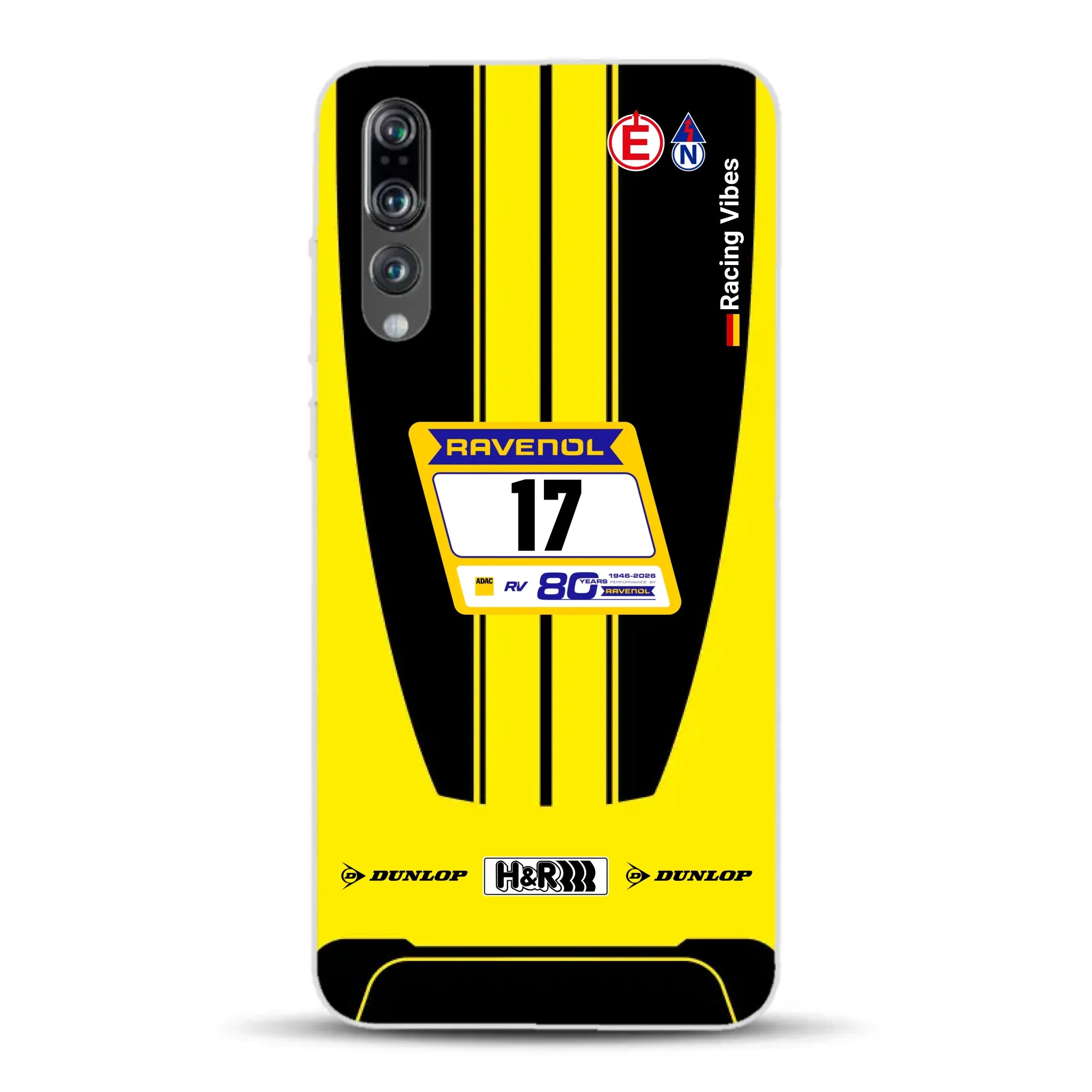 911 GT3 R #17 NLS & Nürburgring 24h 2026 Livery - Housse de téléphone portable personnalisée pour Huawei