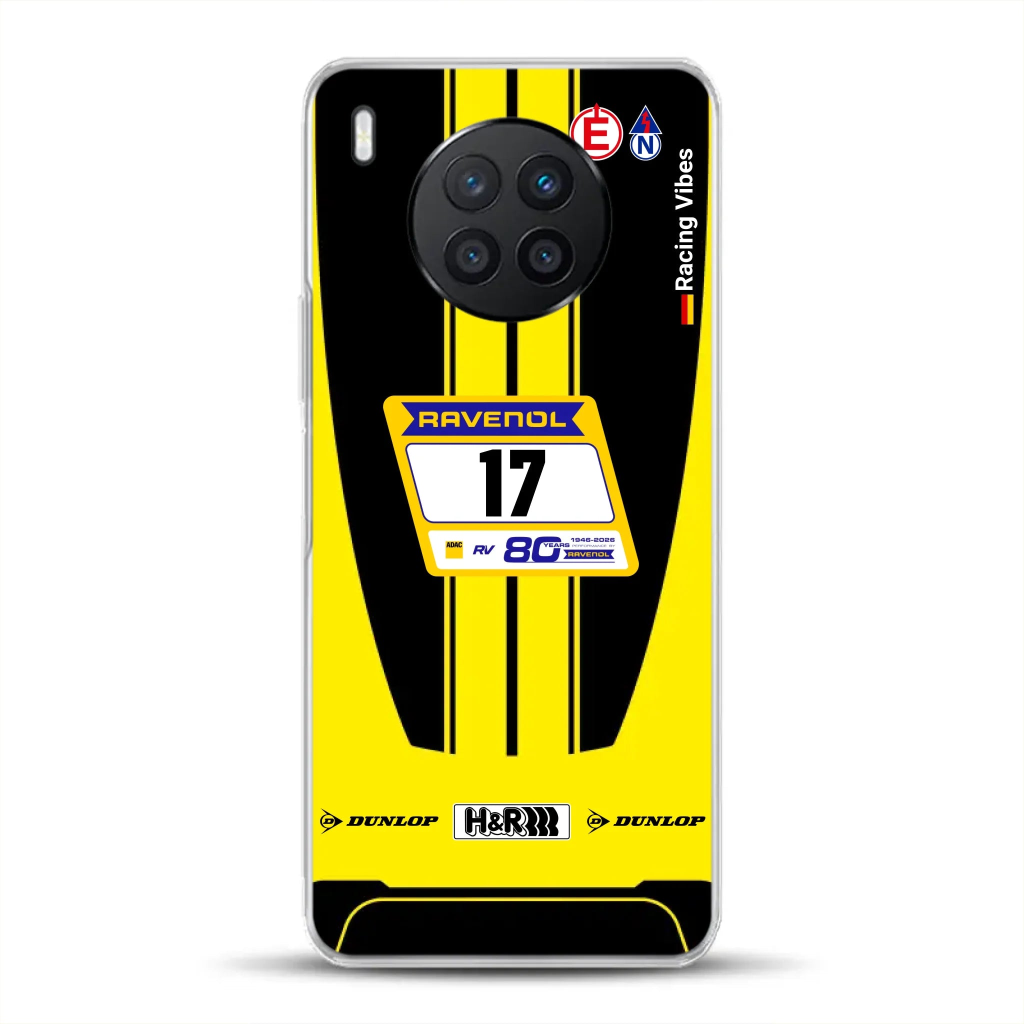 911 GT3 R #17 NLS & Nürburgring 24h 2026 Livery - Housse de téléphone portable personnalisée pour Huawei