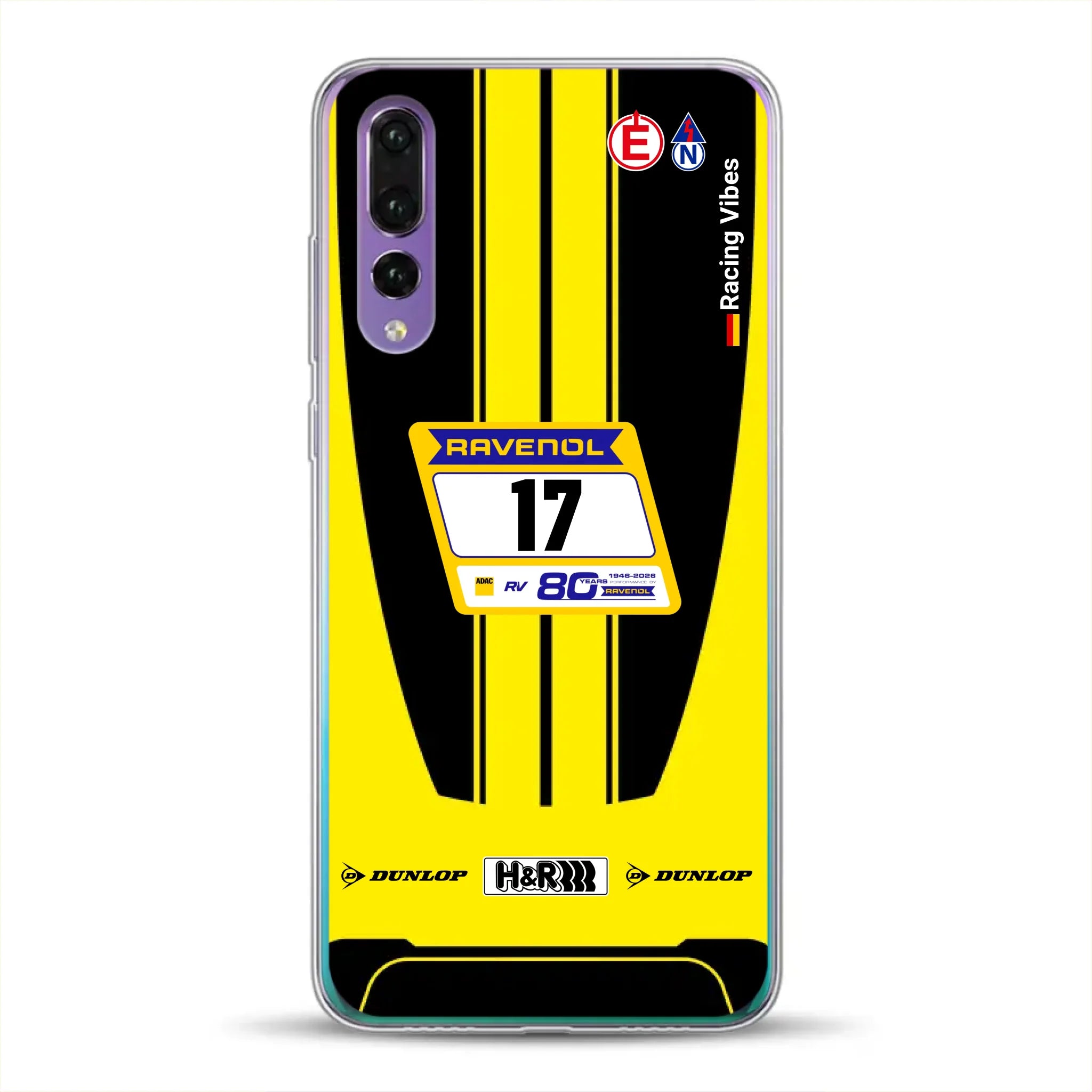 911 GT3 R #17 NLS & Nürburgring 24h 2026 Livery - Housse de téléphone portable personnalisée pour Huawei