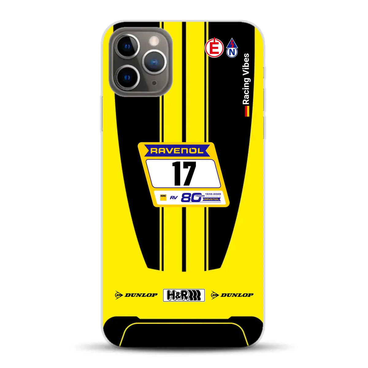 911 GT3 R #17 NLS & Nürburgring 24h 2026 Livery - Custodia per cellulare personalizzata per iPhone