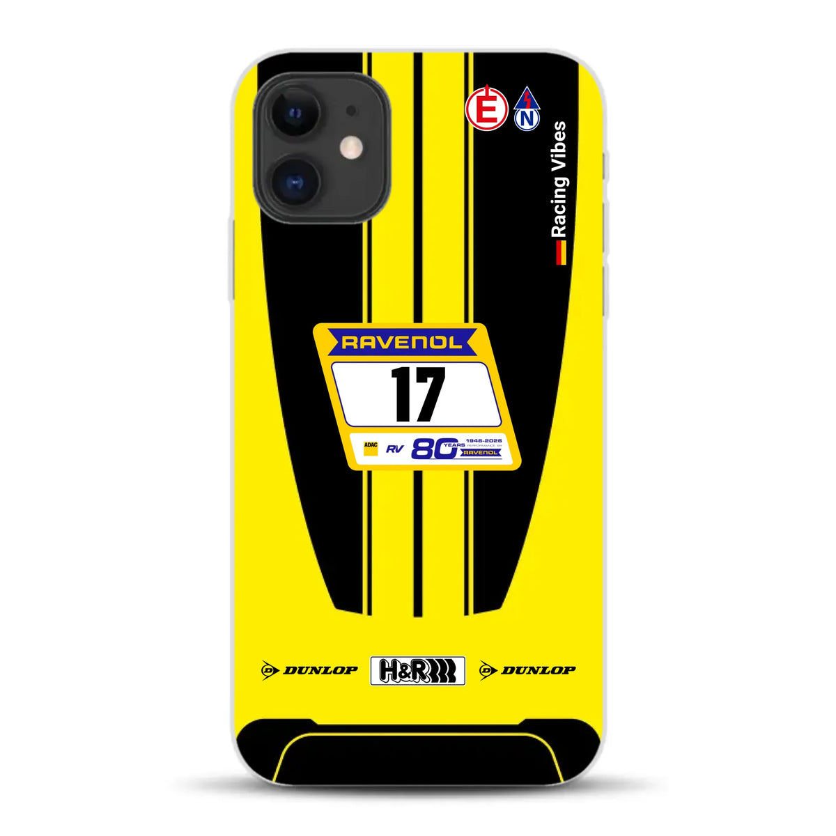 911 GT3 R #17 NLS & Nürburgring 24h 2026 Livery - Custodia per cellulare personalizzata per iPhone