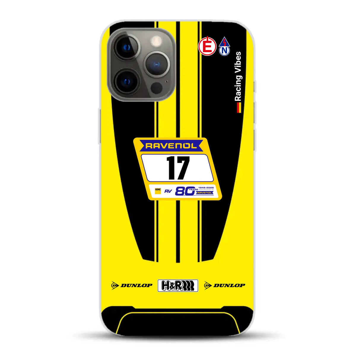 911 GT3 R #17 NLS & Nürburgring 24h 2026 Livery - Custodia per cellulare personalizzata per iPhone