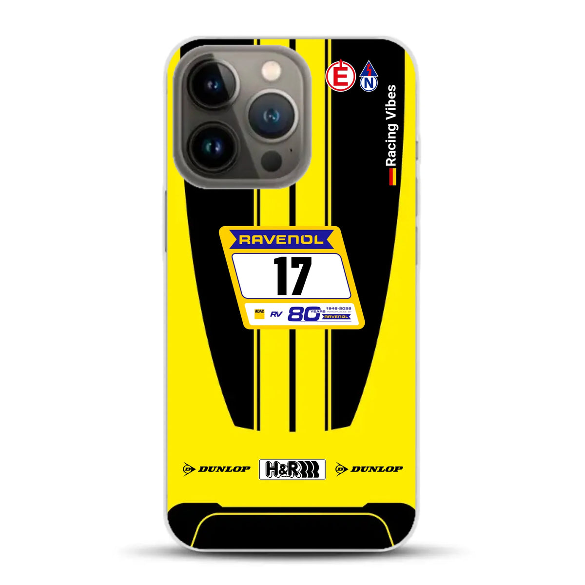 911 GT3 R #17 NLS & Nürburgring 24h 2026 Livery - Custodia per cellulare personalizzata per iPhone