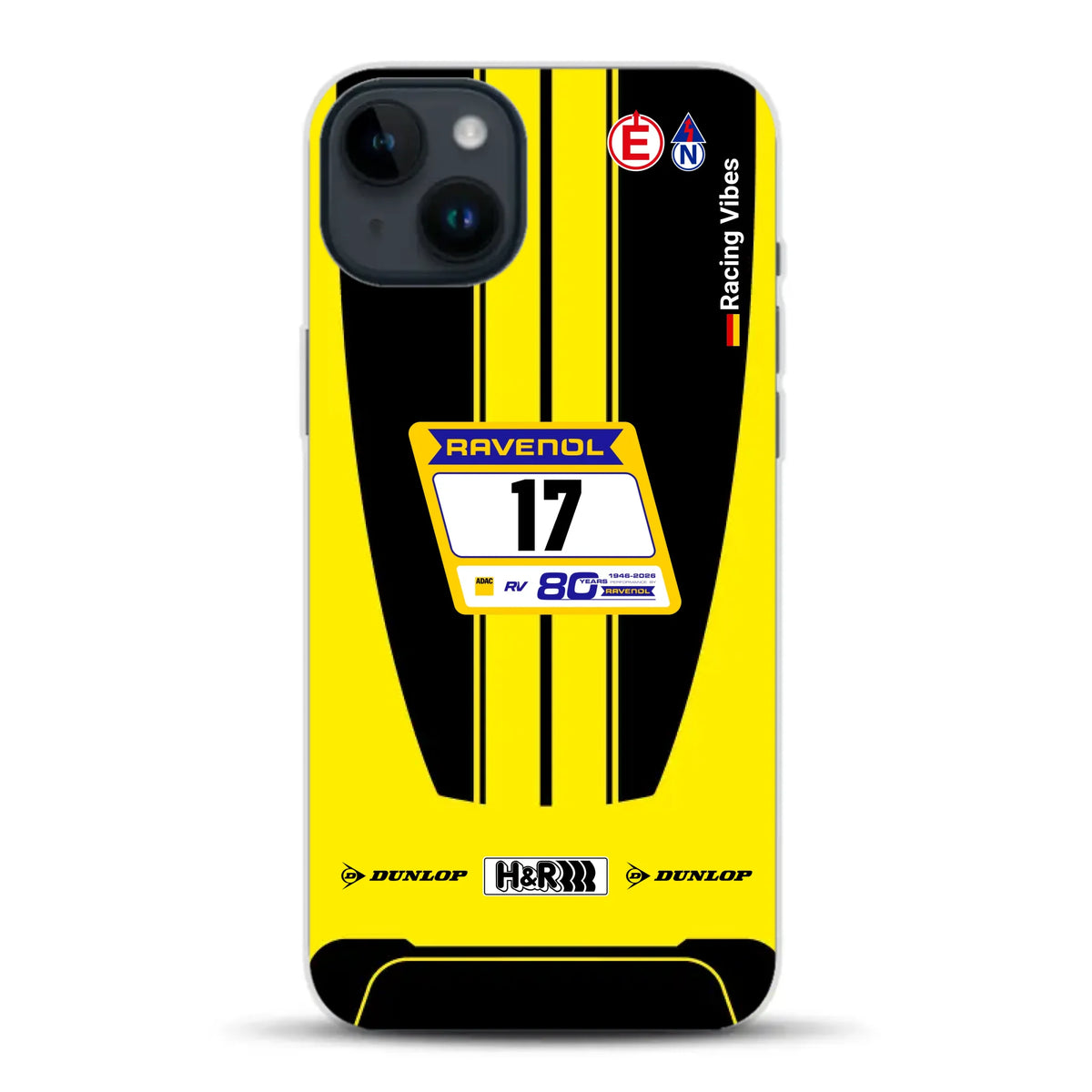 911 GT3 R #17 NLS & Nürburgring 24h 2026 Livery - Custodia per cellulare personalizzata per iPhone