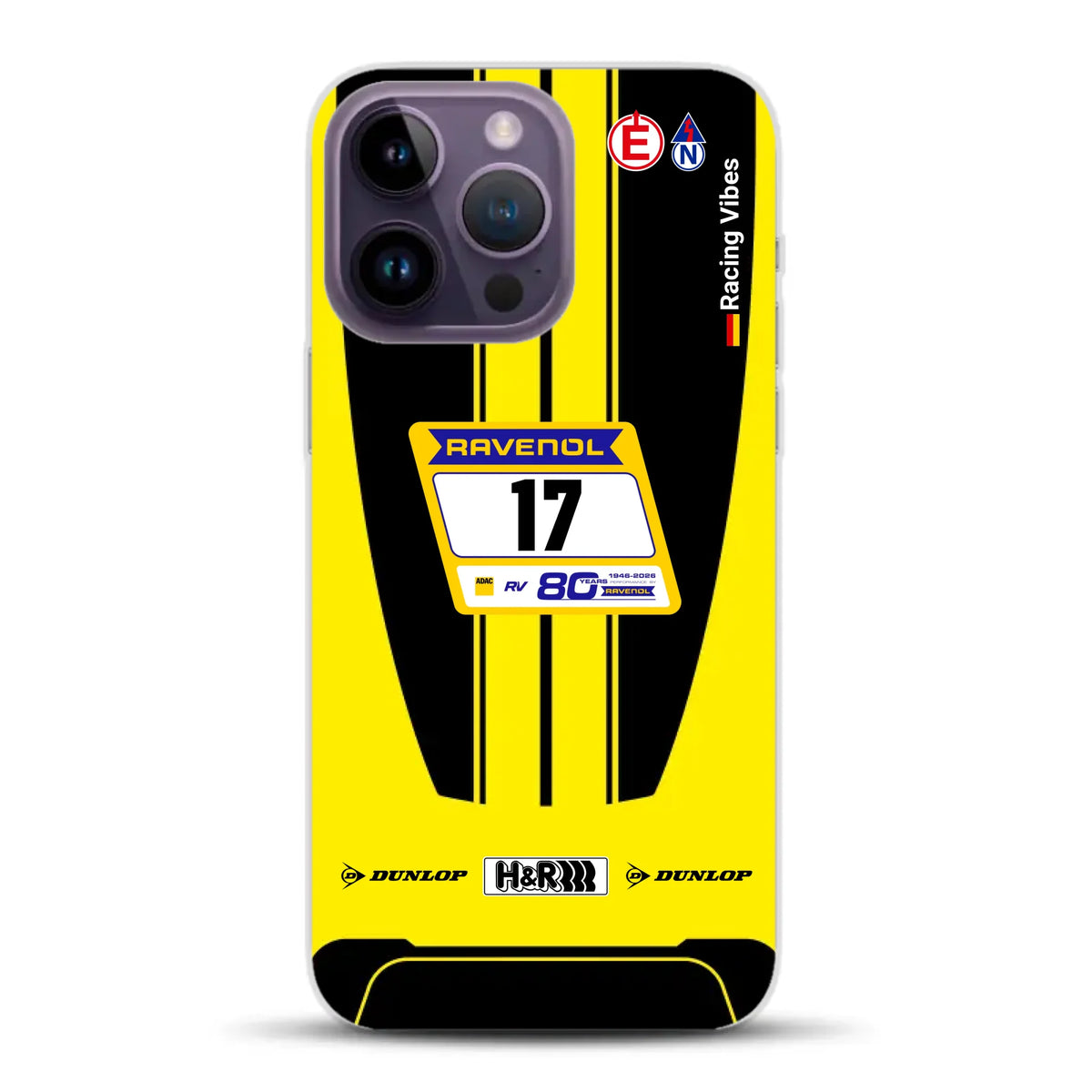 911 GT3 R #17 NLS & Nürburgring 24h 2026 Livery - Custodia per cellulare personalizzata per iPhone