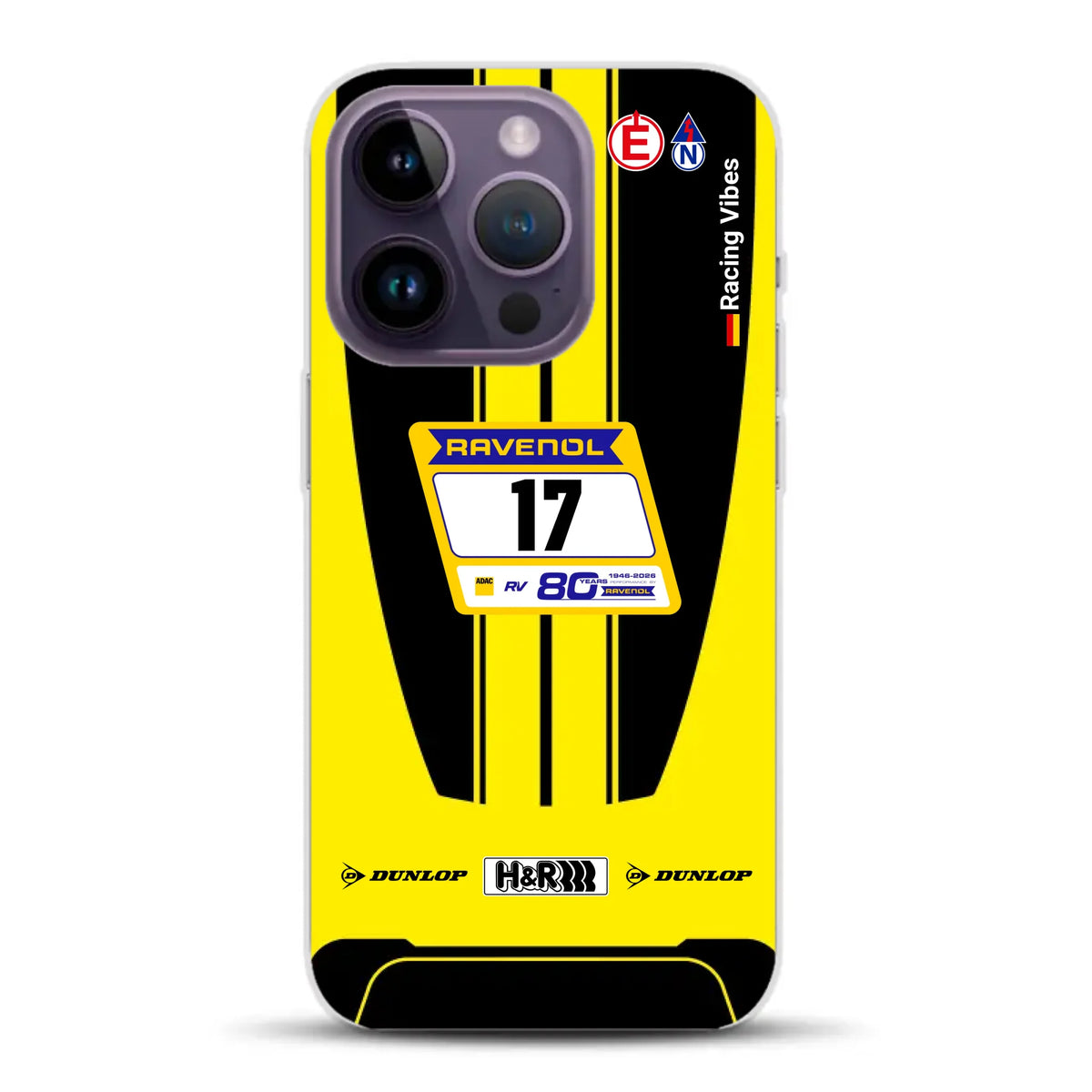 911 GT3 R #17 NLS & Nürburgring 24h 2026 Livery - Custodia per cellulare personalizzata per iPhone