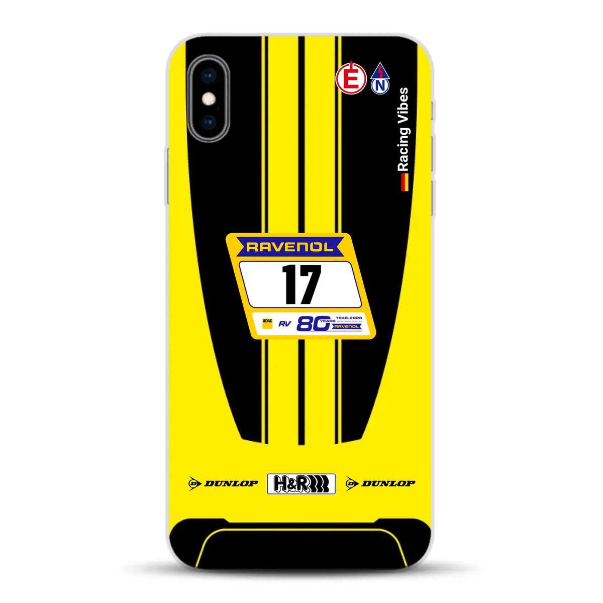 911 GT3 R #17 NLS & Nürburgring 24h 2026 Livery - Custodia per cellulare personalizzata per iPhone