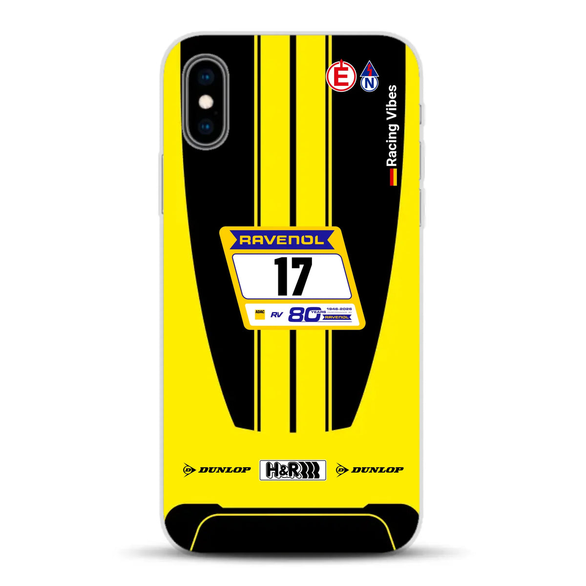 911 GT3 R #17 NLS & Nürburgring 24h 2026 Livery - Custodia per cellulare personalizzata per iPhone