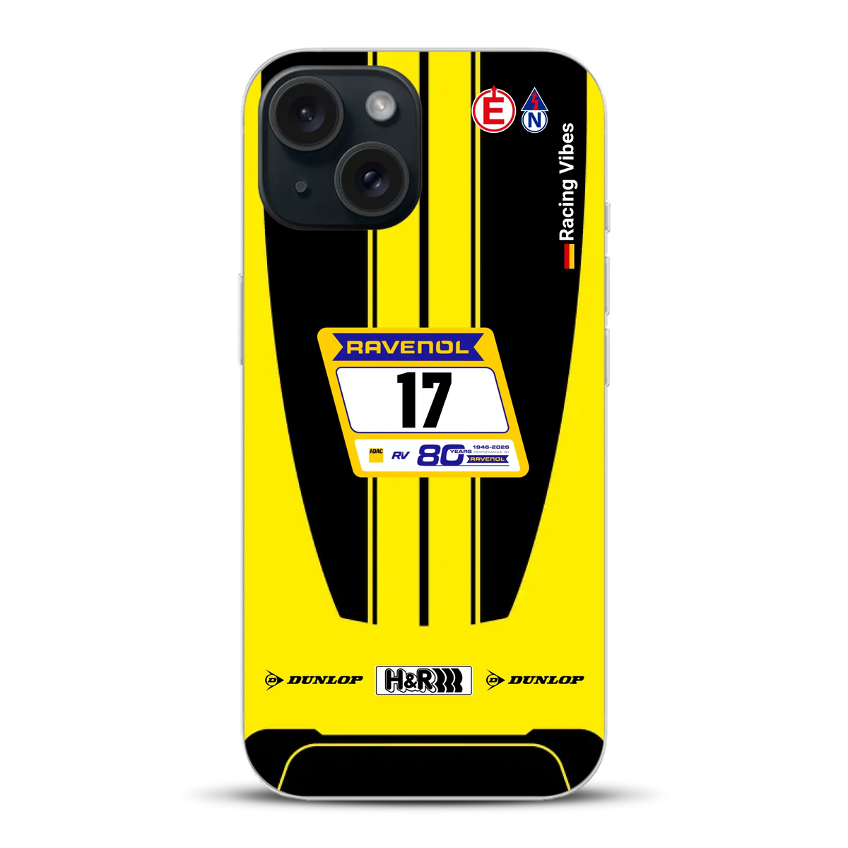 911 GT3 R #17 NLS & Nürburgring 24h 2026 Livery - Custodia per cellulare personalizzata per iPhone