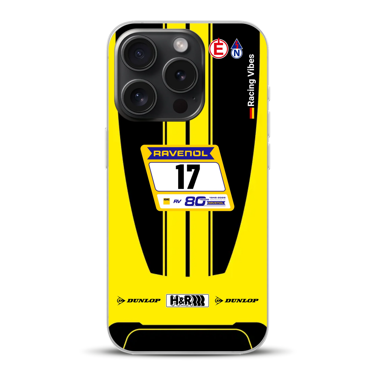 911 GT3 R #17 NLS & Nürburgring 24h 2026 Livery - Custodia per cellulare personalizzata per iPhone