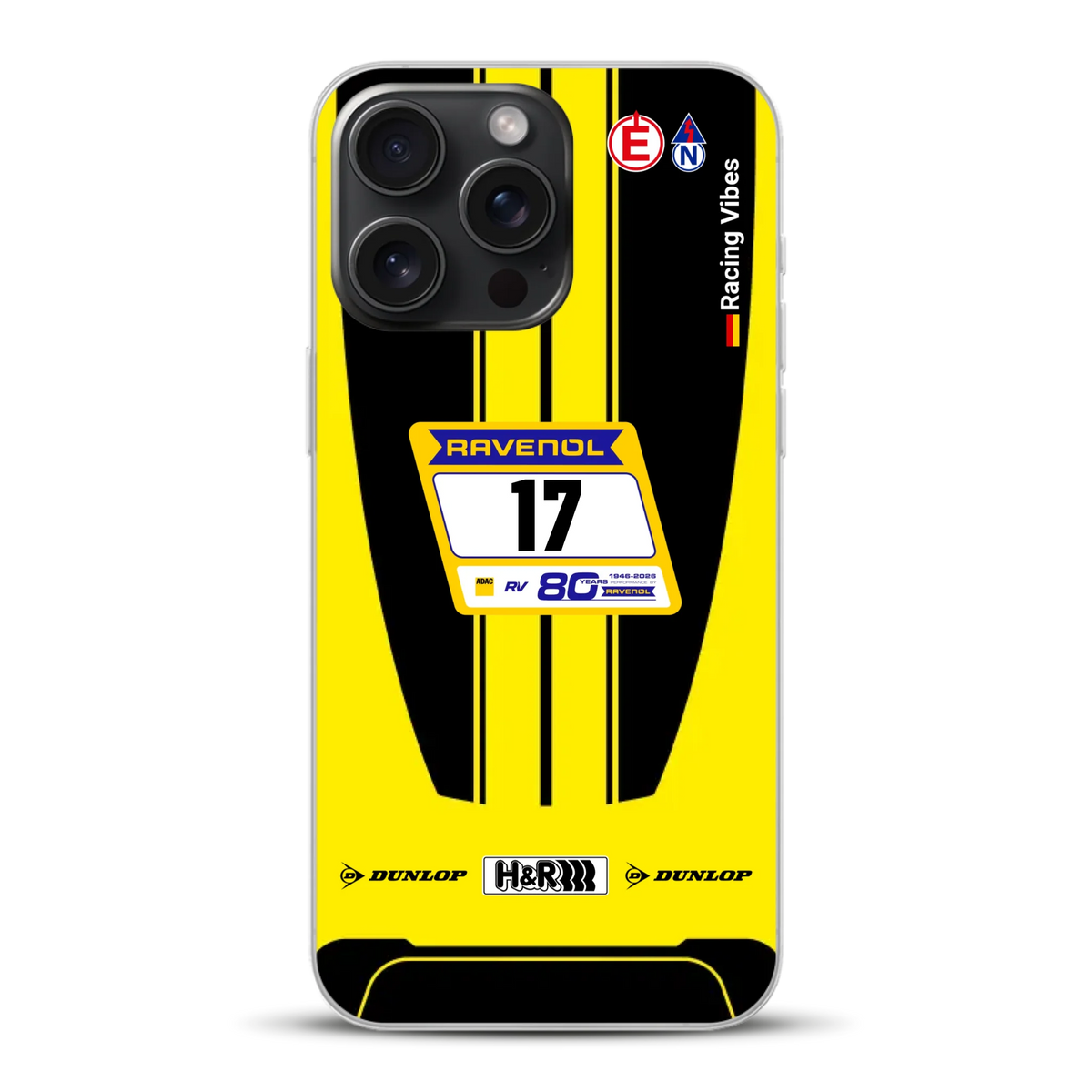 911 GT3 R #17 NLS & Nürburgring 24h 2026 Livery - Custodia per cellulare personalizzata per iPhone
