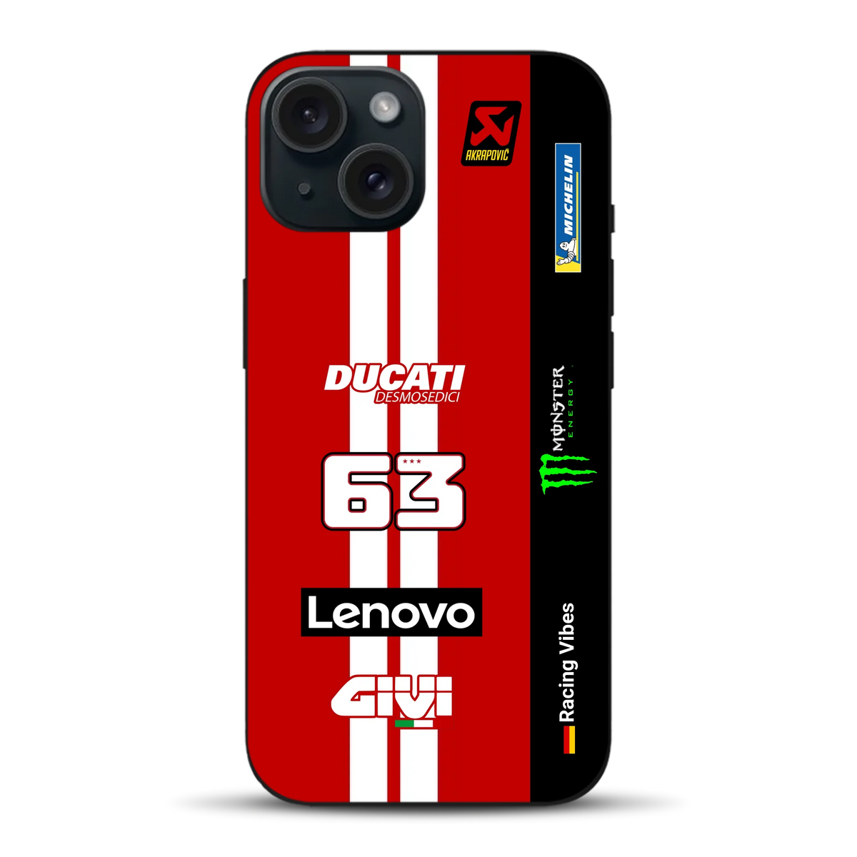 Desmosedici GP26 MotoGP 2026 Livery - Custodia per cellulare personalizzata per iPhone