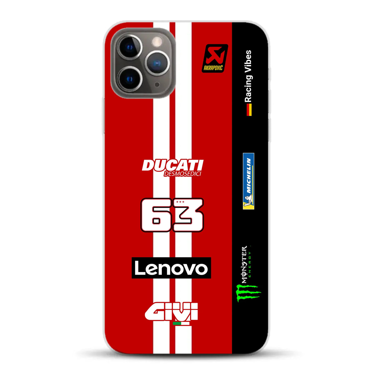 Desmosedici GP26 MotoGP 2026 Livery - Custodia per cellulare personalizzata per iPhone