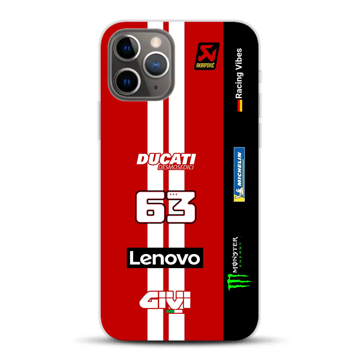 Desmosedici GP26 MotoGP 2026 Livery - Custodia per cellulare personalizzata per iPhone