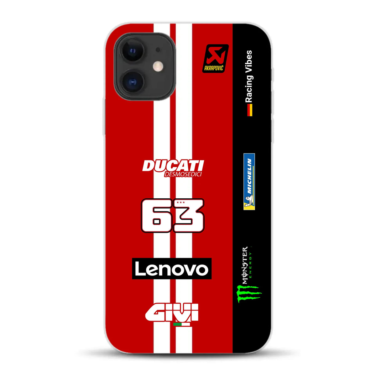 Desmosedici GP26 MotoGP 2026 Livery - Custodia per cellulare personalizzata per iPhone