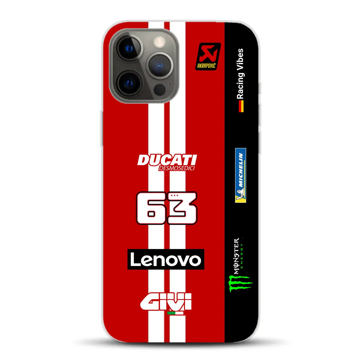 Desmosedici GP26 MotoGP 2026 Livery - Custodia per cellulare personalizzata per iPhone