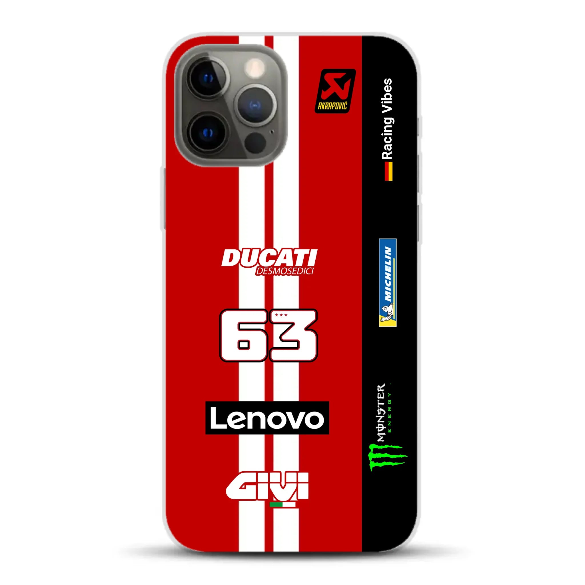 Desmosedici GP26 MotoGP 2026 Livery - Custodia per cellulare personalizzata per iPhone