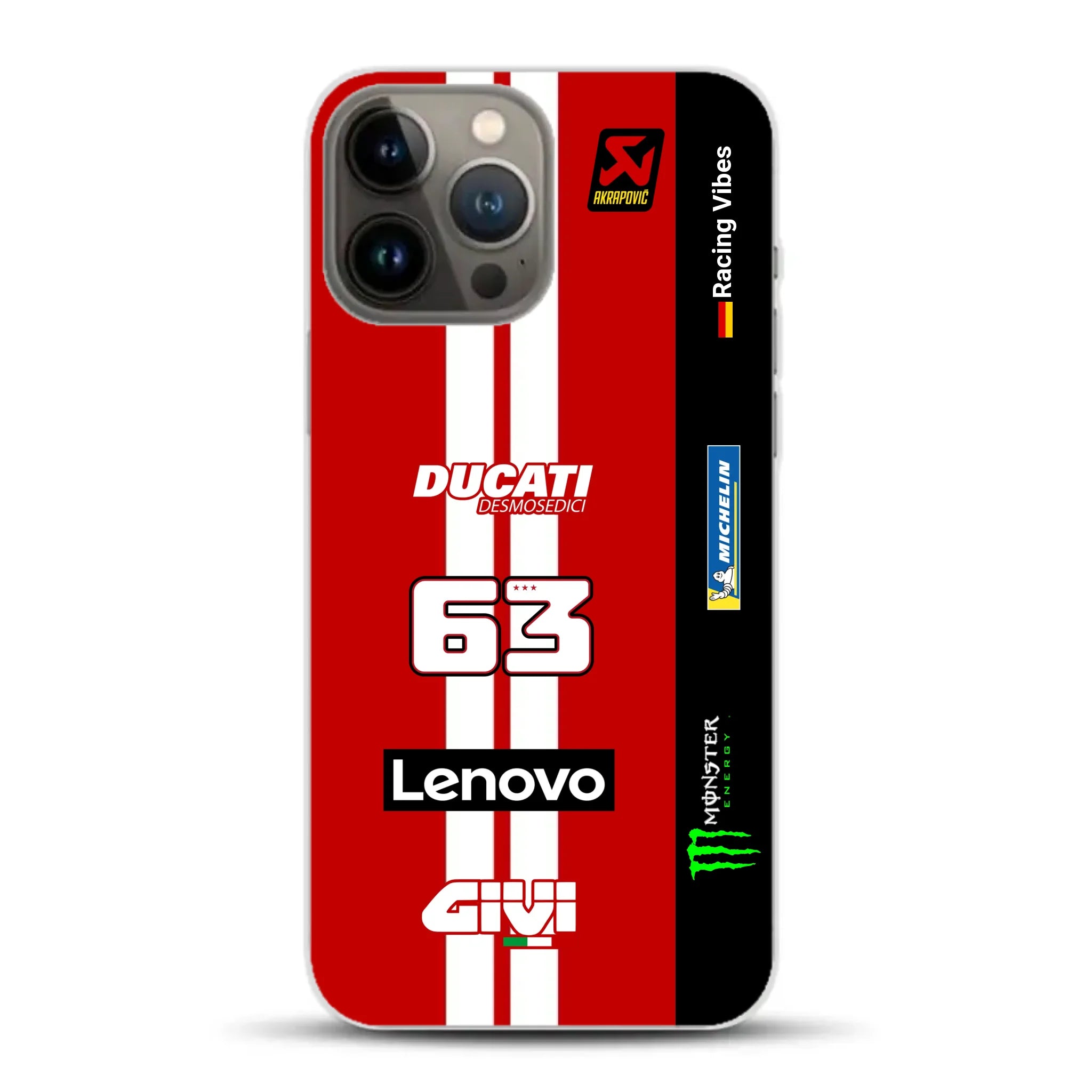 Desmosedici GP26 MotoGP 2026 Livery - Custodia per cellulare personalizzata per iPhone